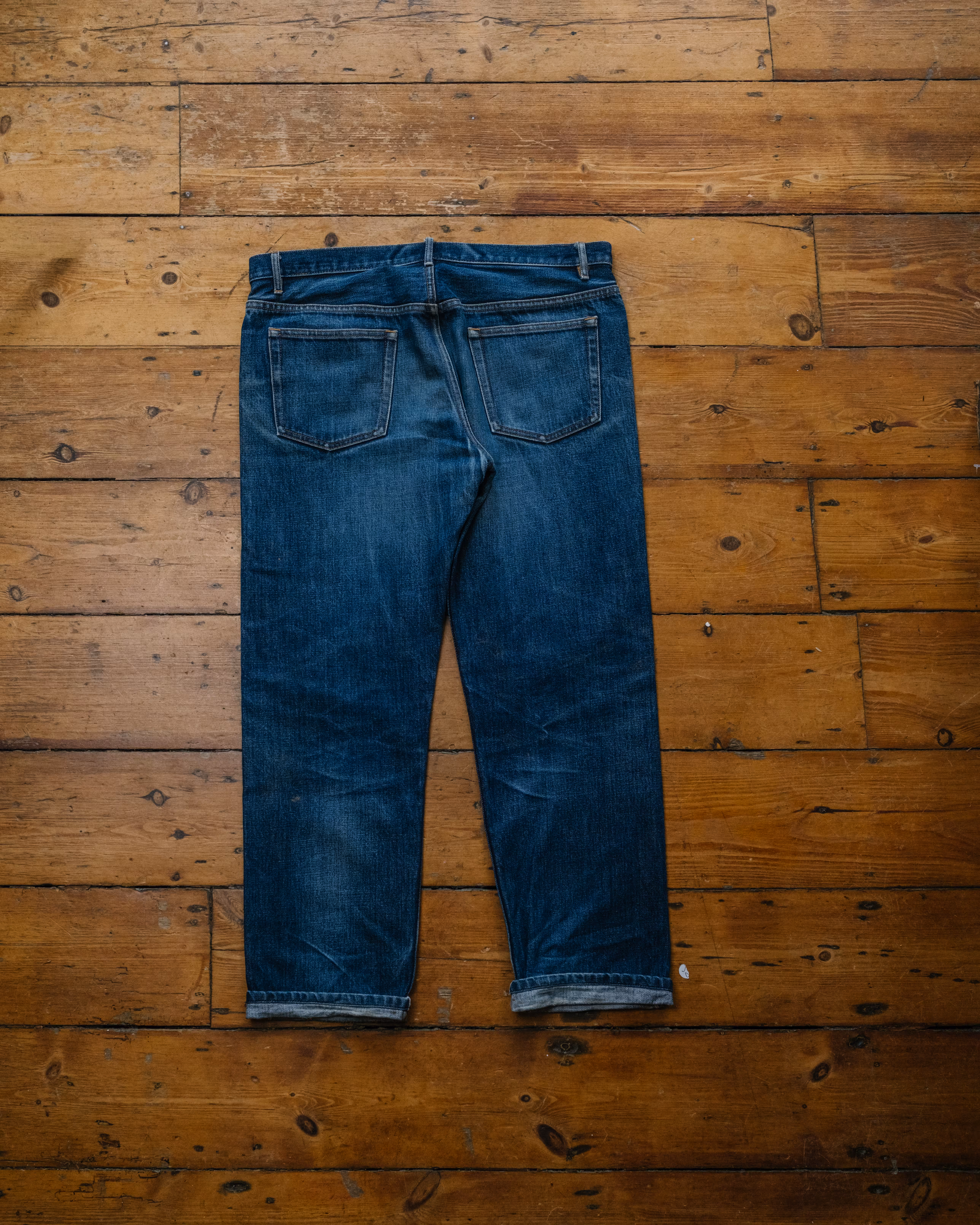 A.P.C. Selvedge Denim Faded rear view