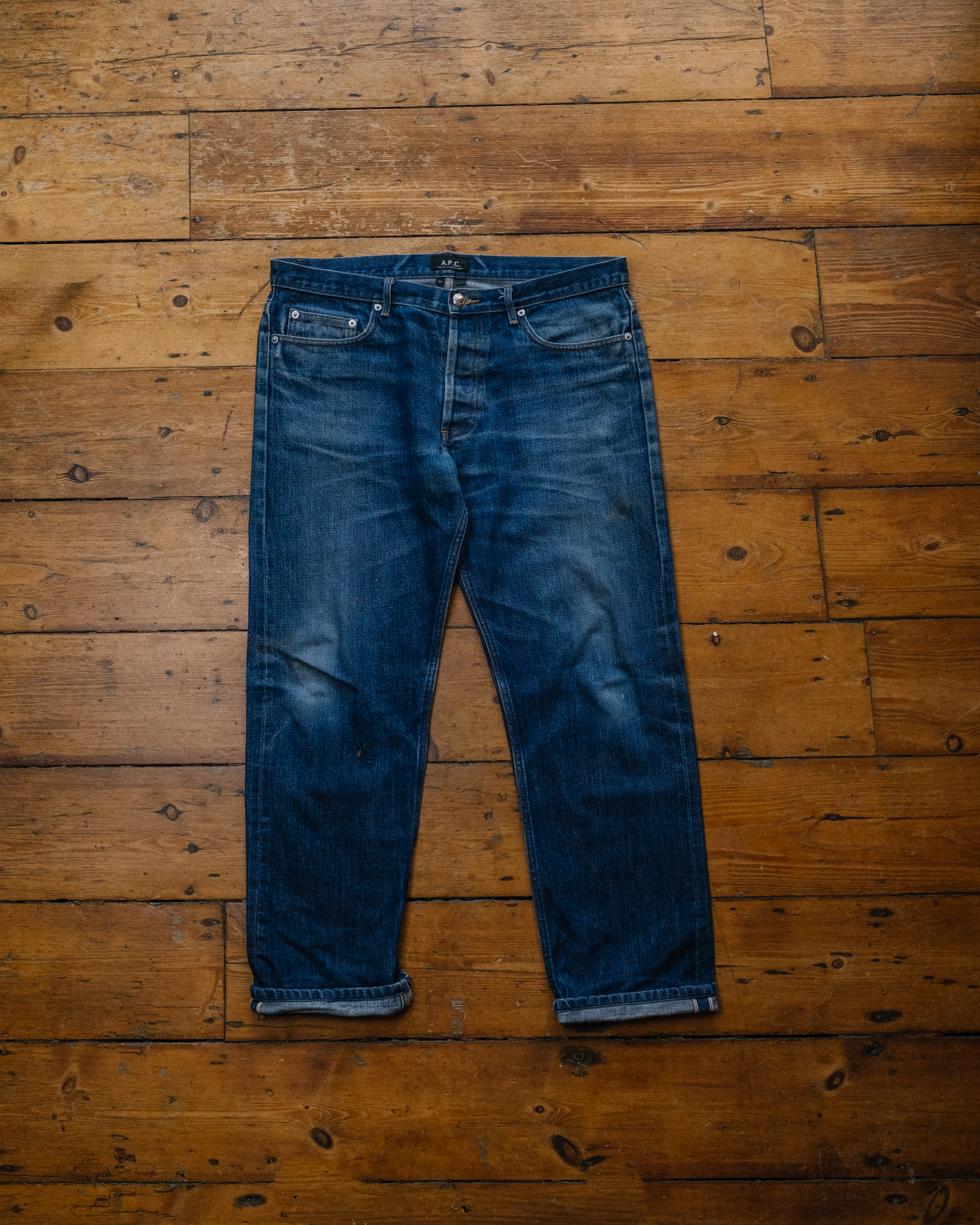 A.P.C. Selvedge Denim Faded