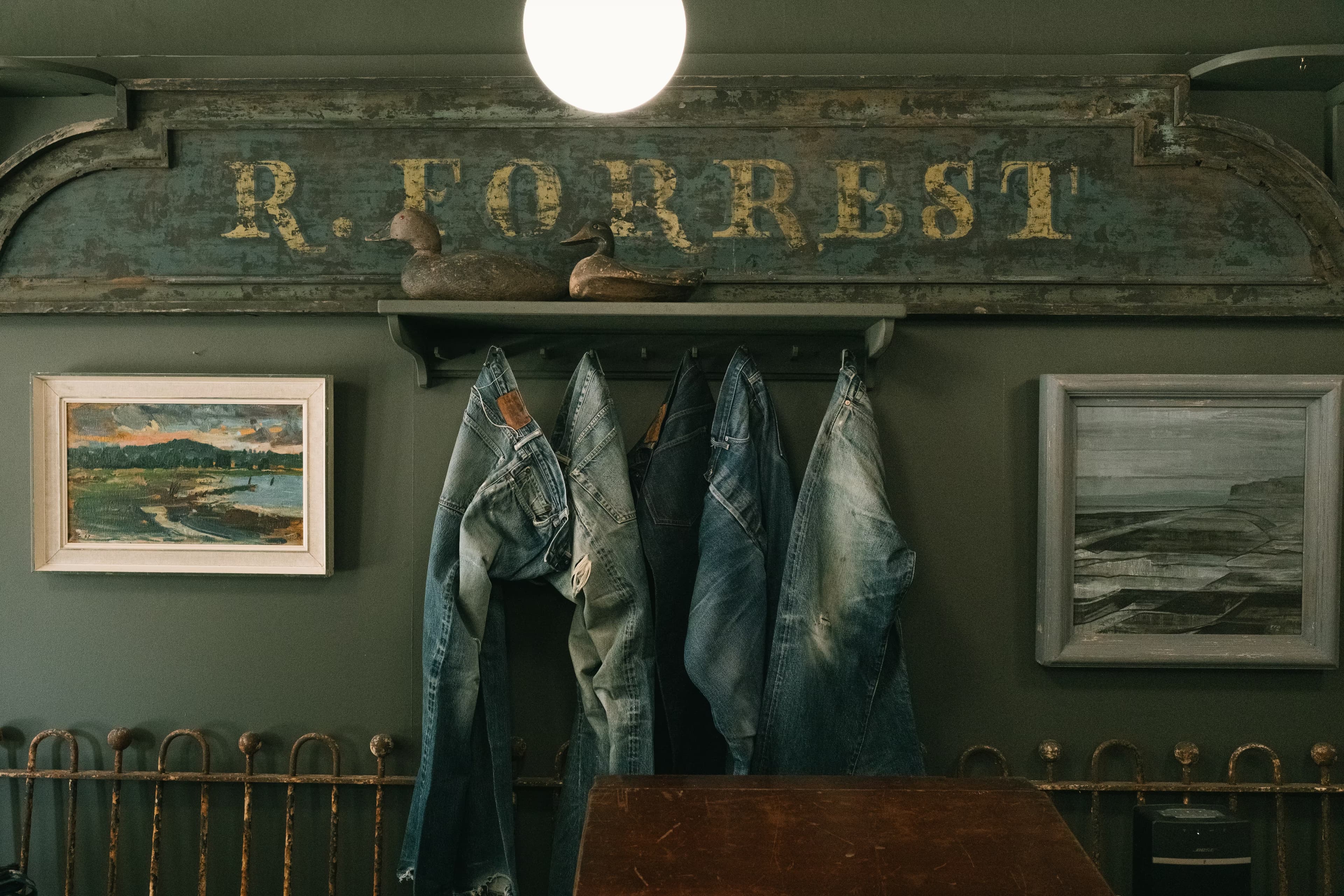 Curated vintage store hero image