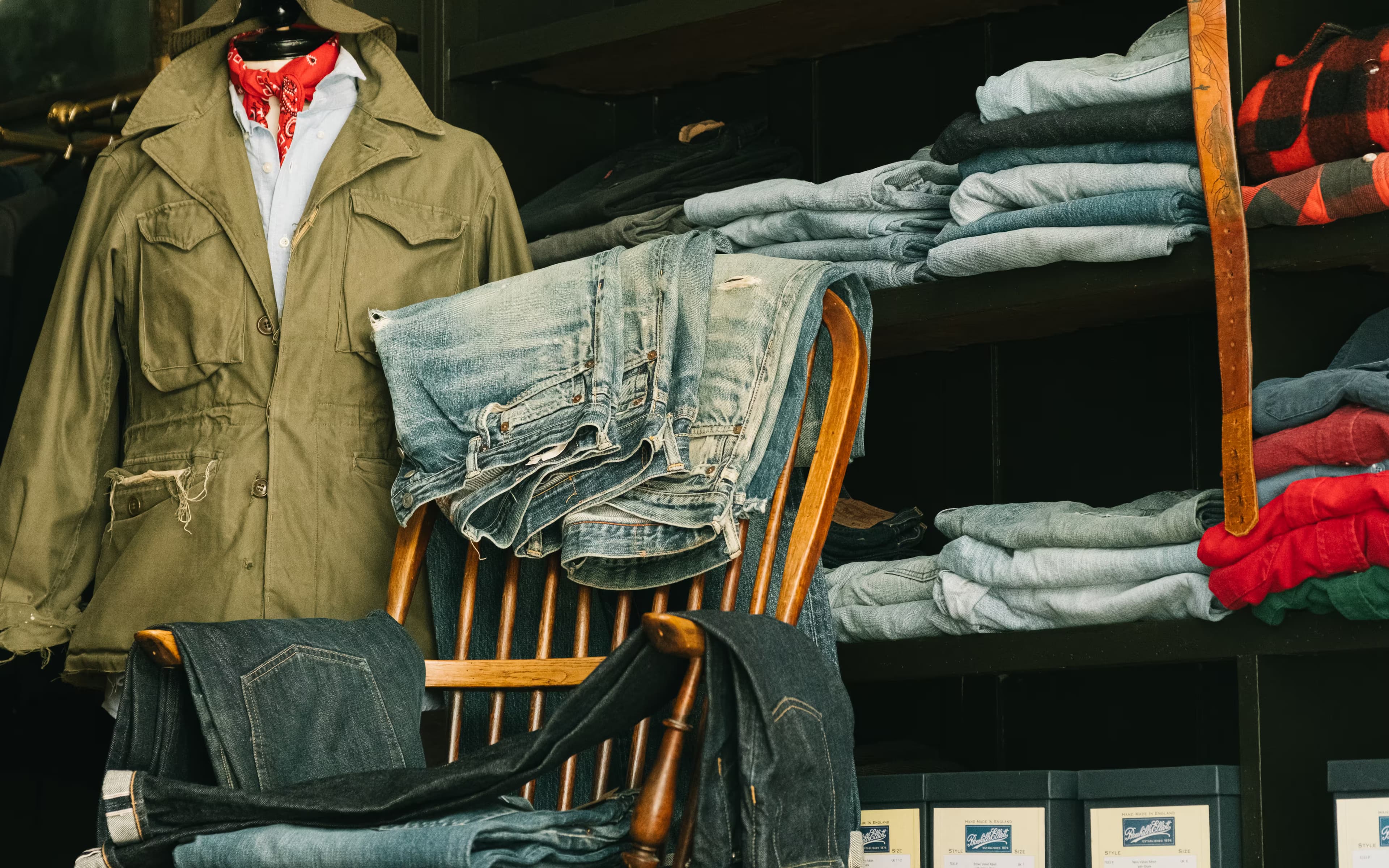 Curated vintage store hero image