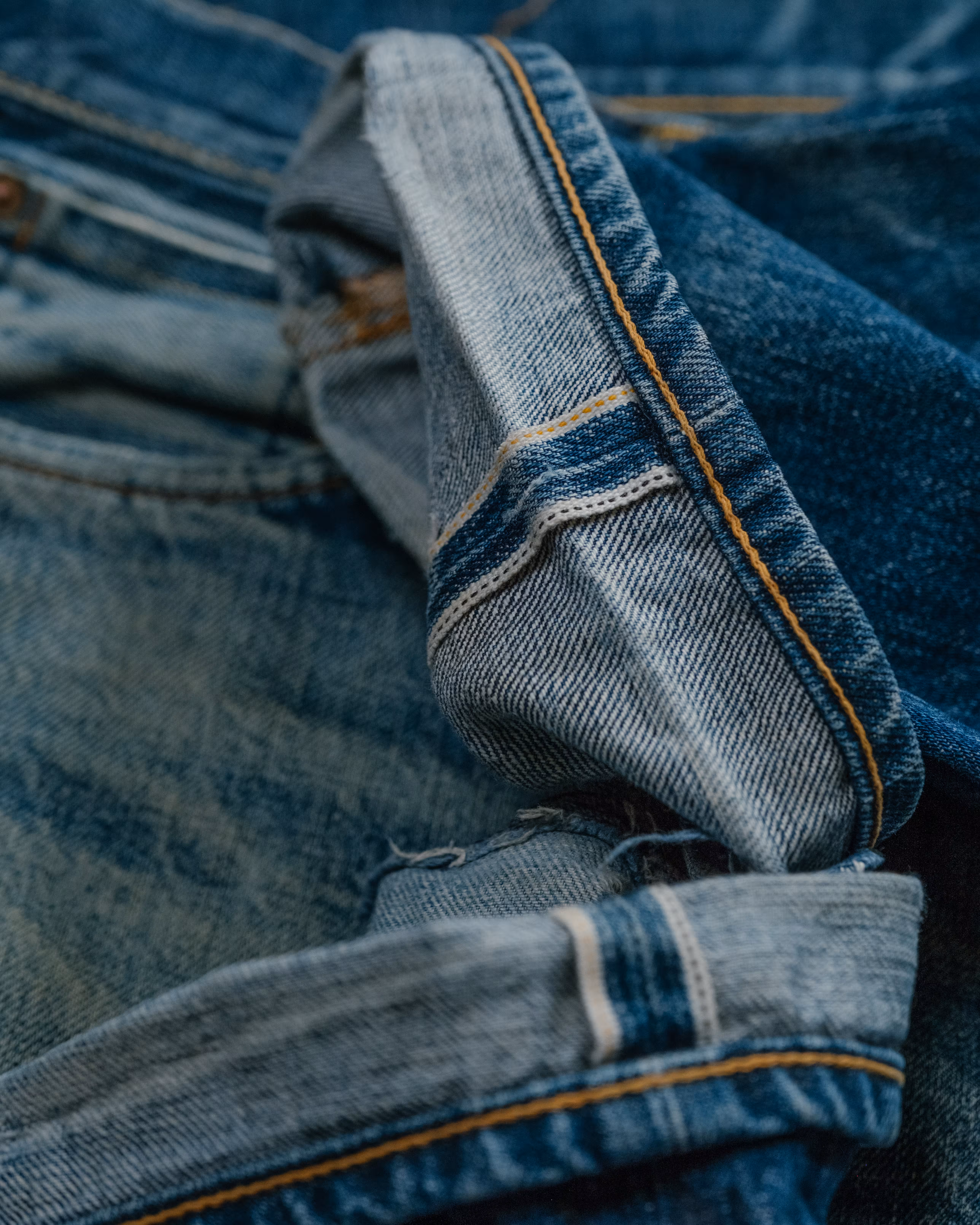Vintage Evis Era Evisu Selvedge Denim detail 15