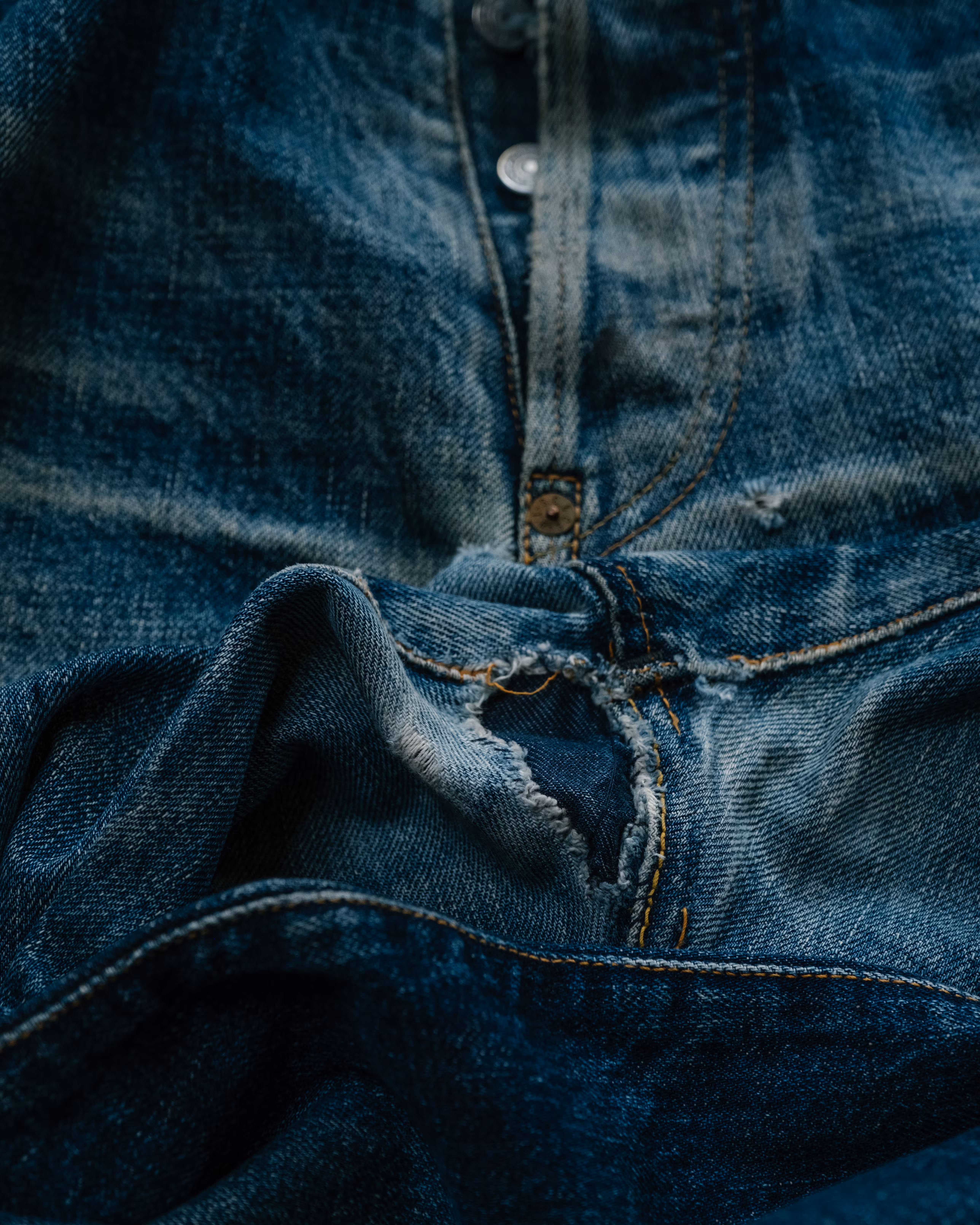 Vintage Evis Era Evisu Selvedge Denim detail 14