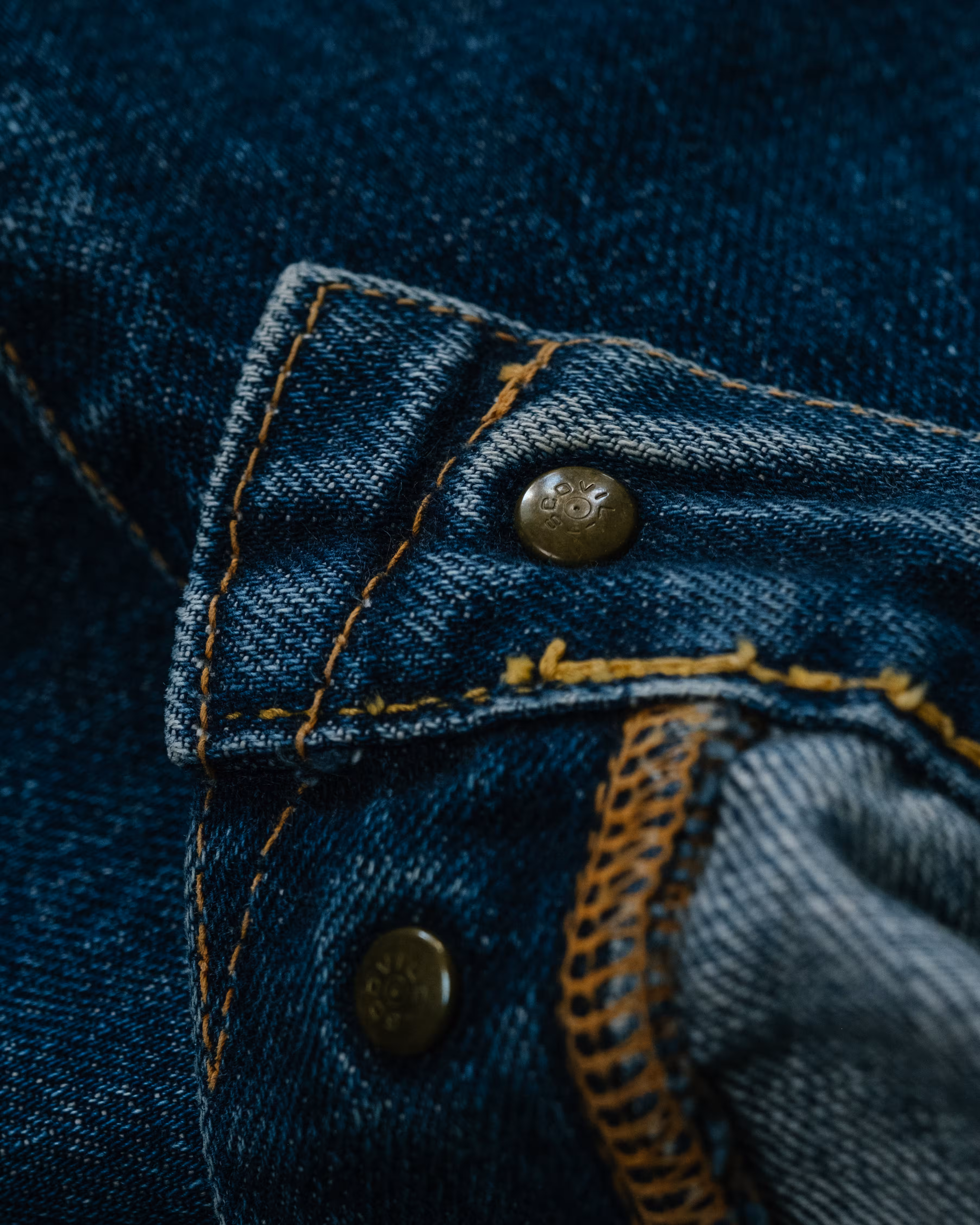 Vintage Evis Era Evisu Selvedge Denim detail 12