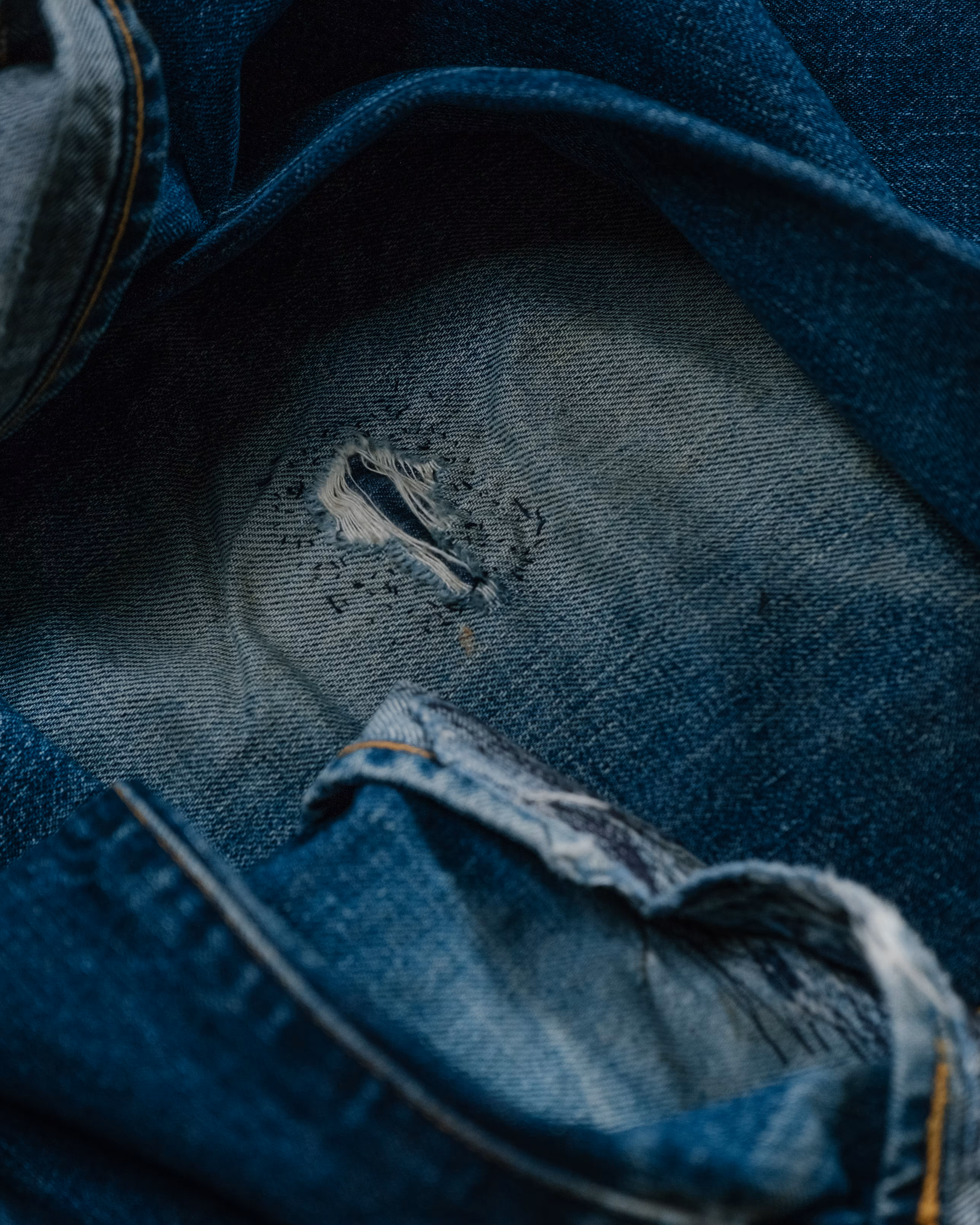 Vintage Evis Era Evisu Selvedge Denim detail 10