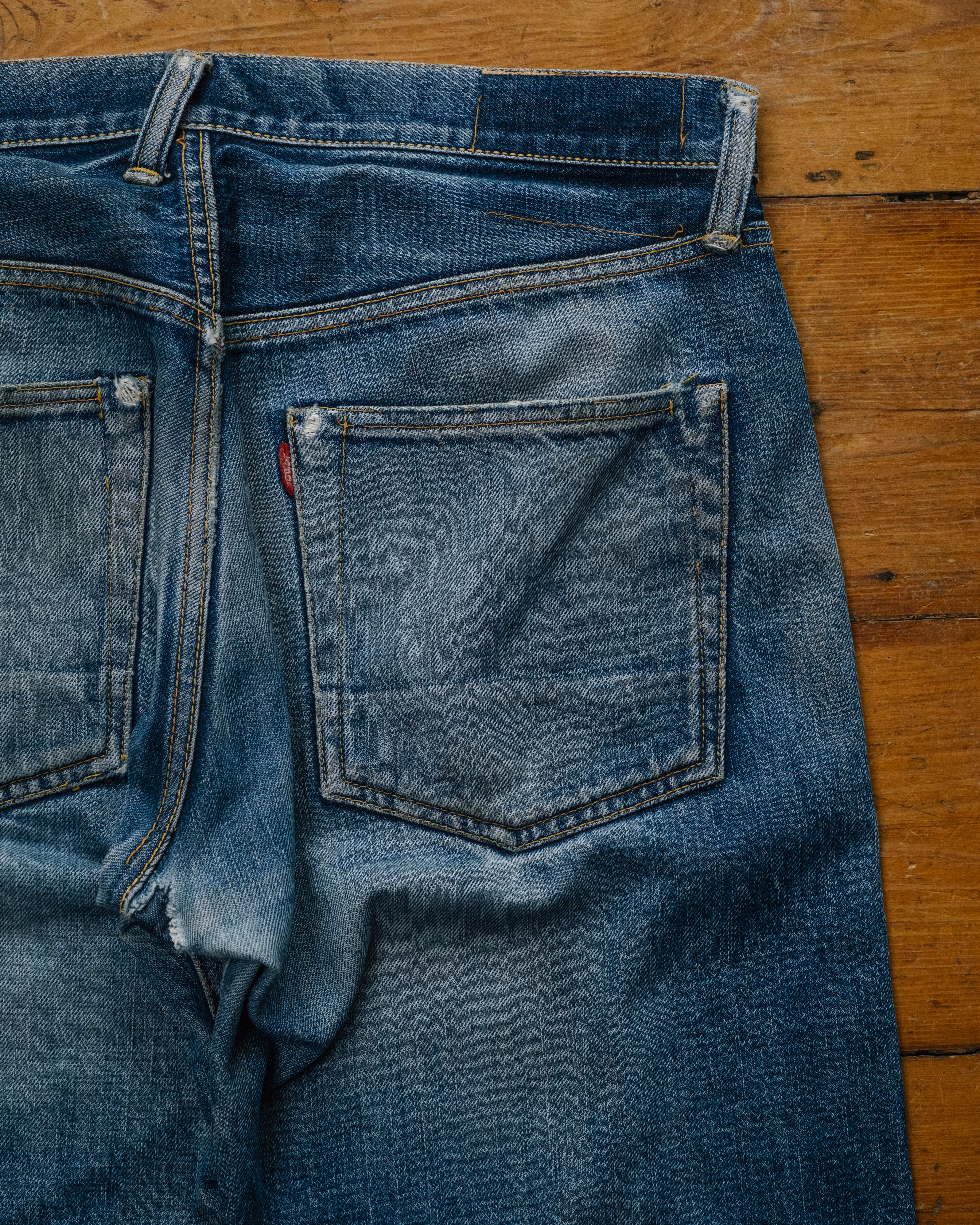 Vintage Evis Era Evisu Selvedge Denim detail 7