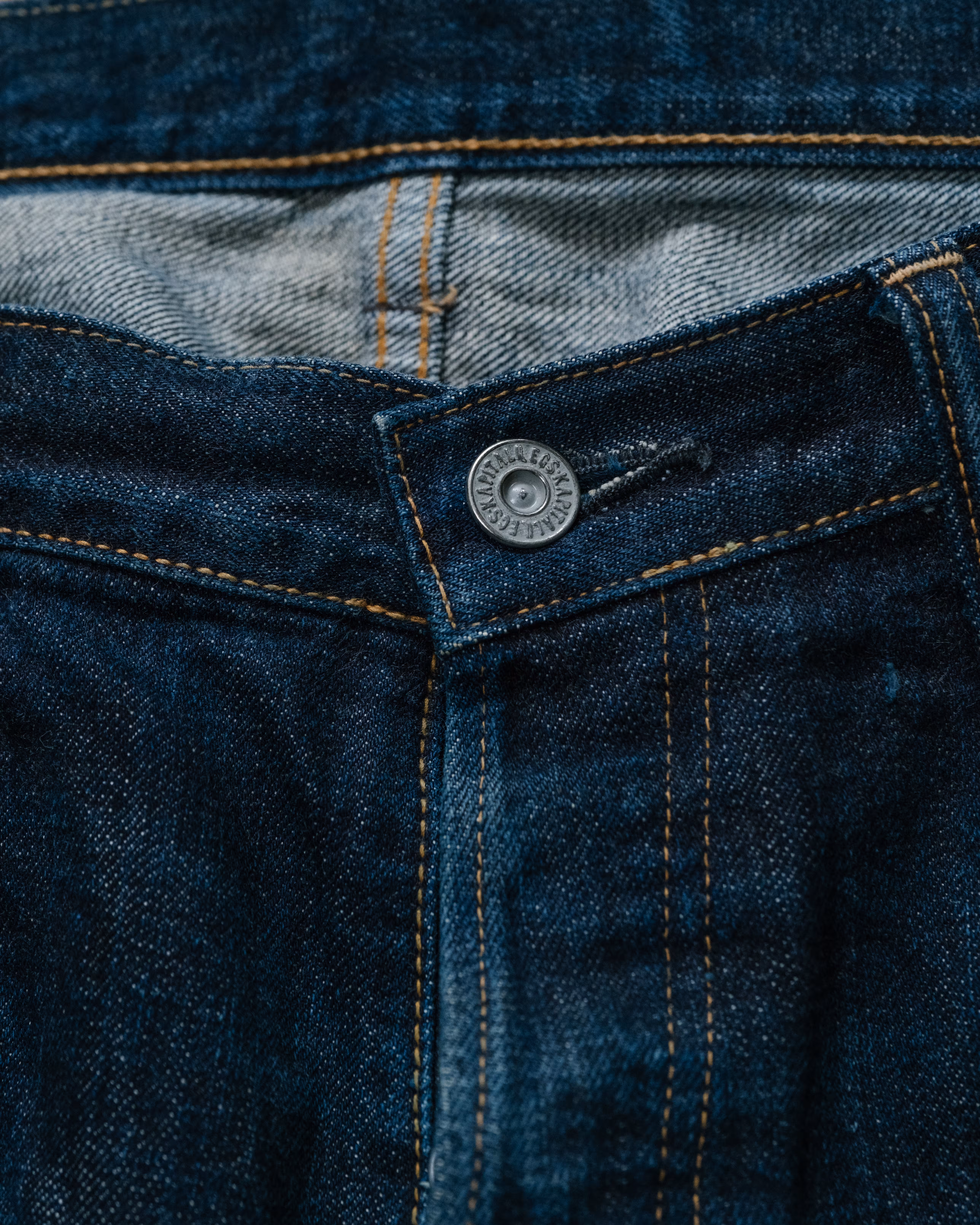 Kapital Distressed Selvedge Denim detail 11