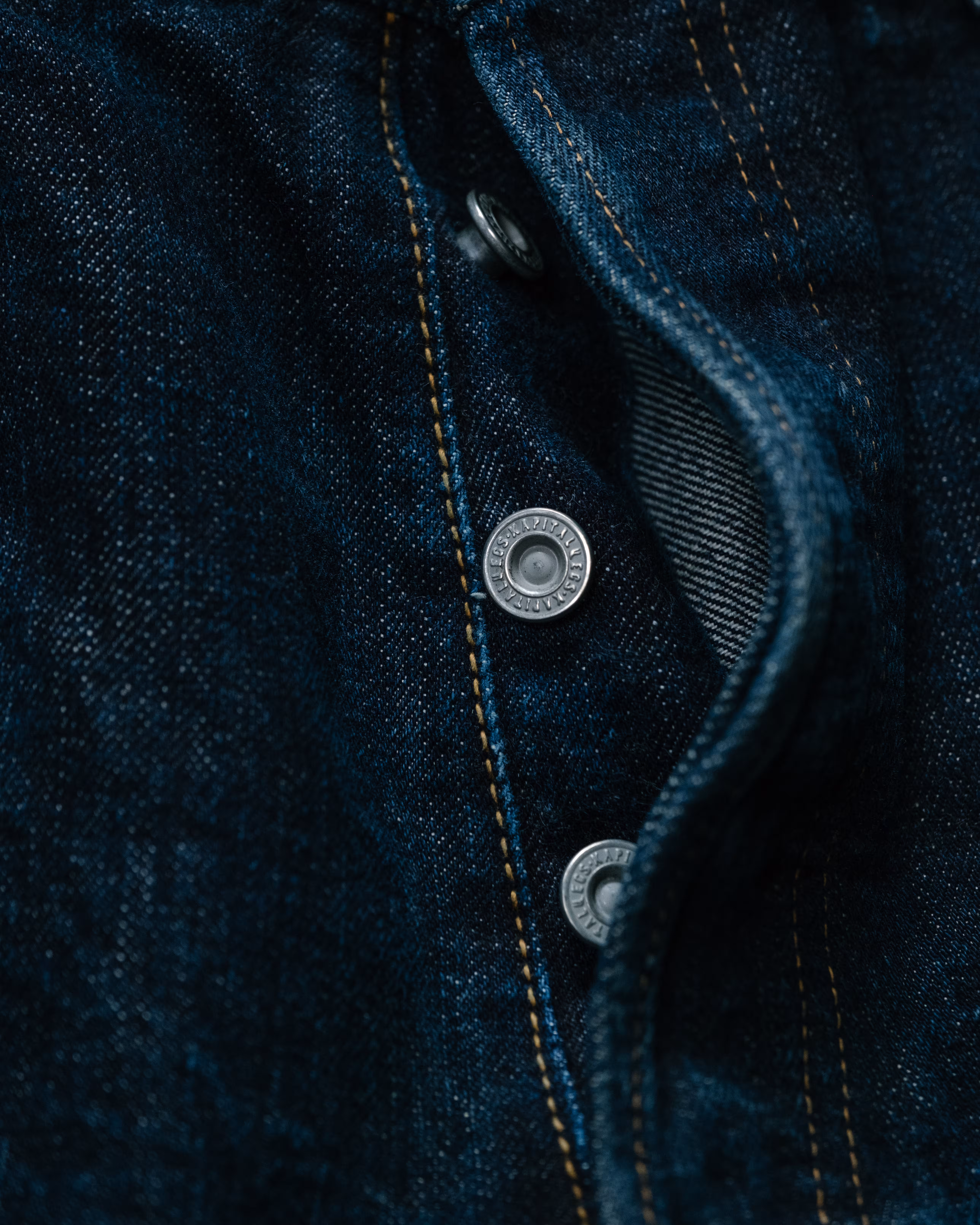 Kapital Distressed Selvedge Denim detail 10