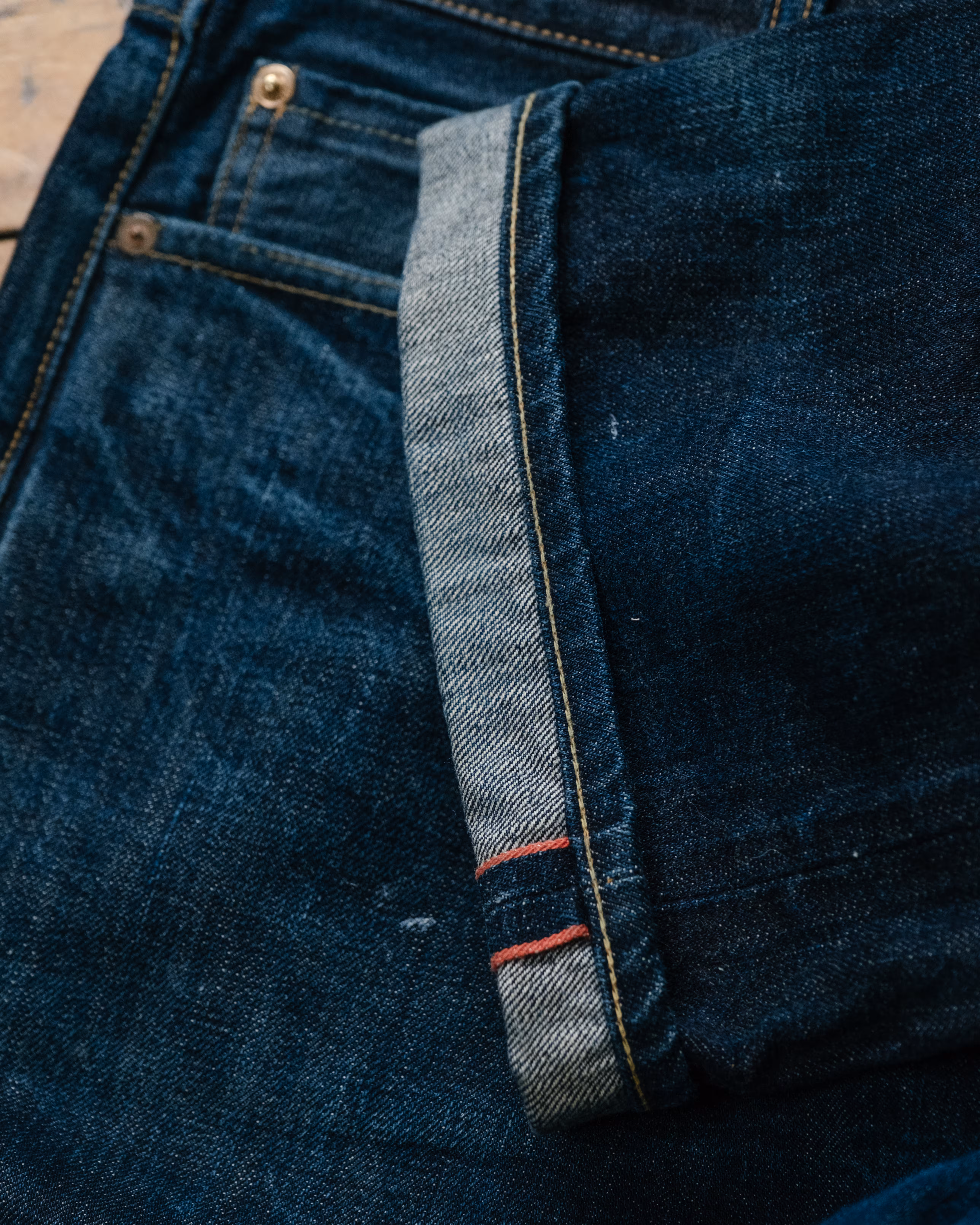 Kapital Distressed Selvedge Denim detail 9