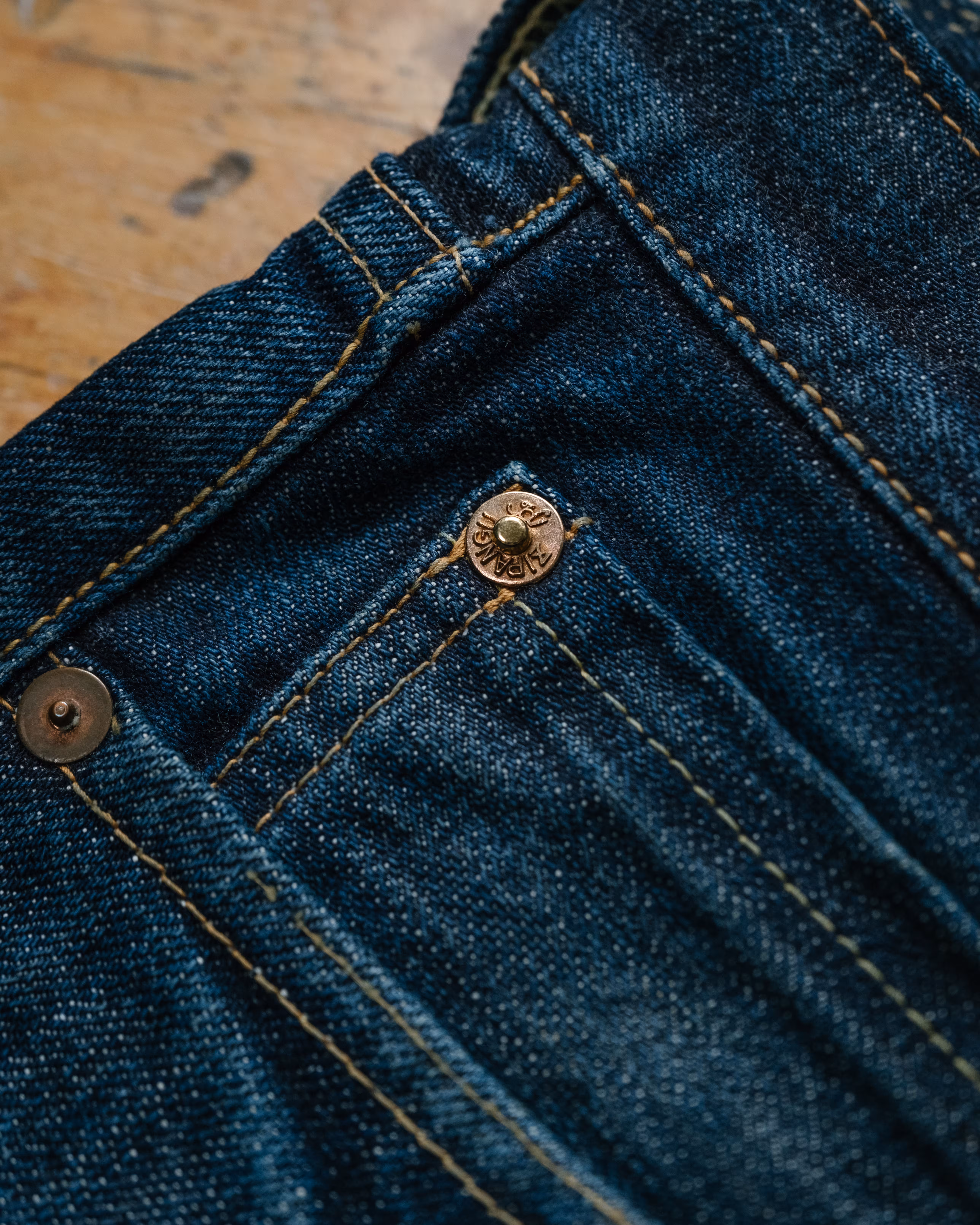 Kapital Distressed Selvedge Denim detail 8