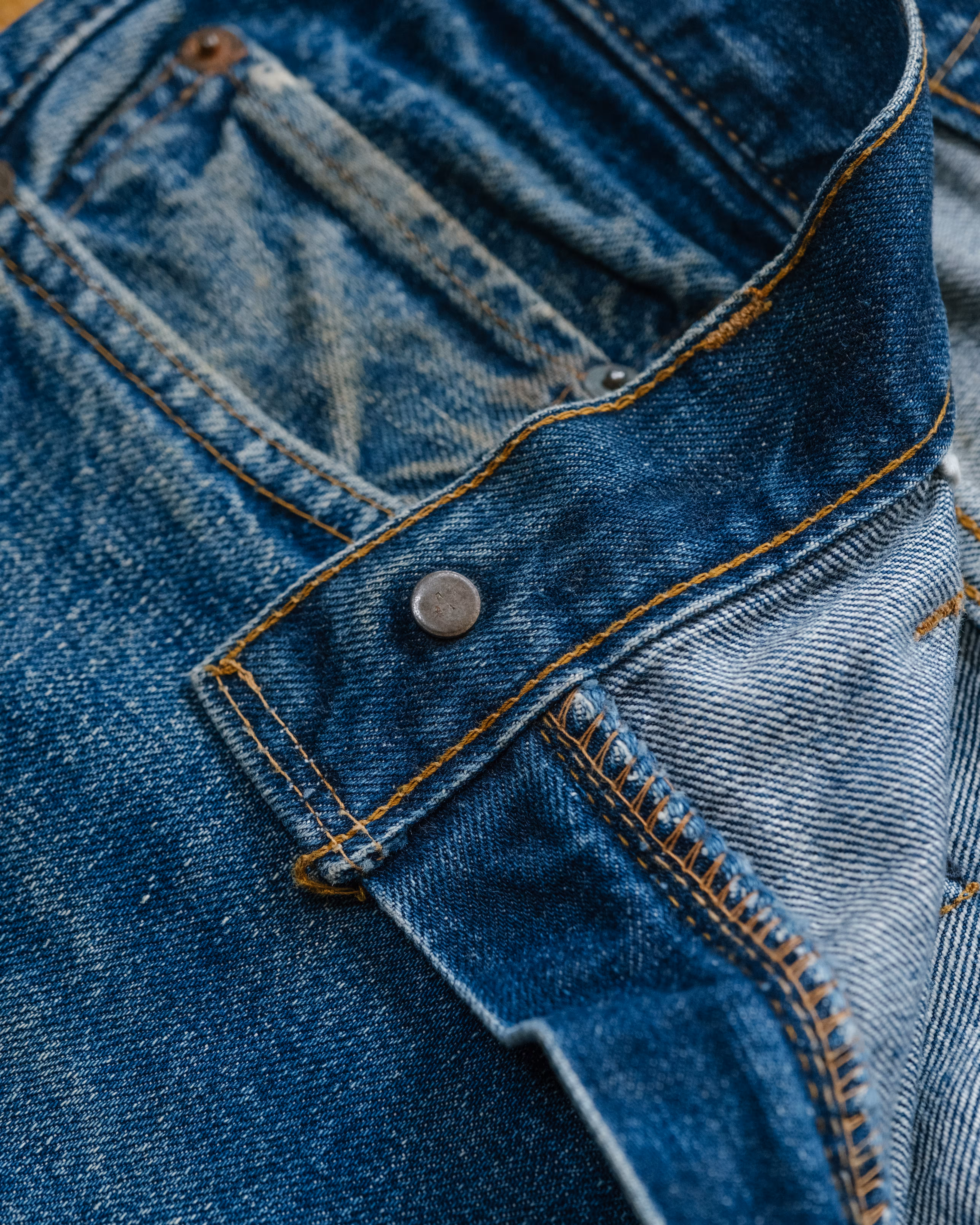 Big E Levi’s 501 Made in USA Factory Code 4 detail 9