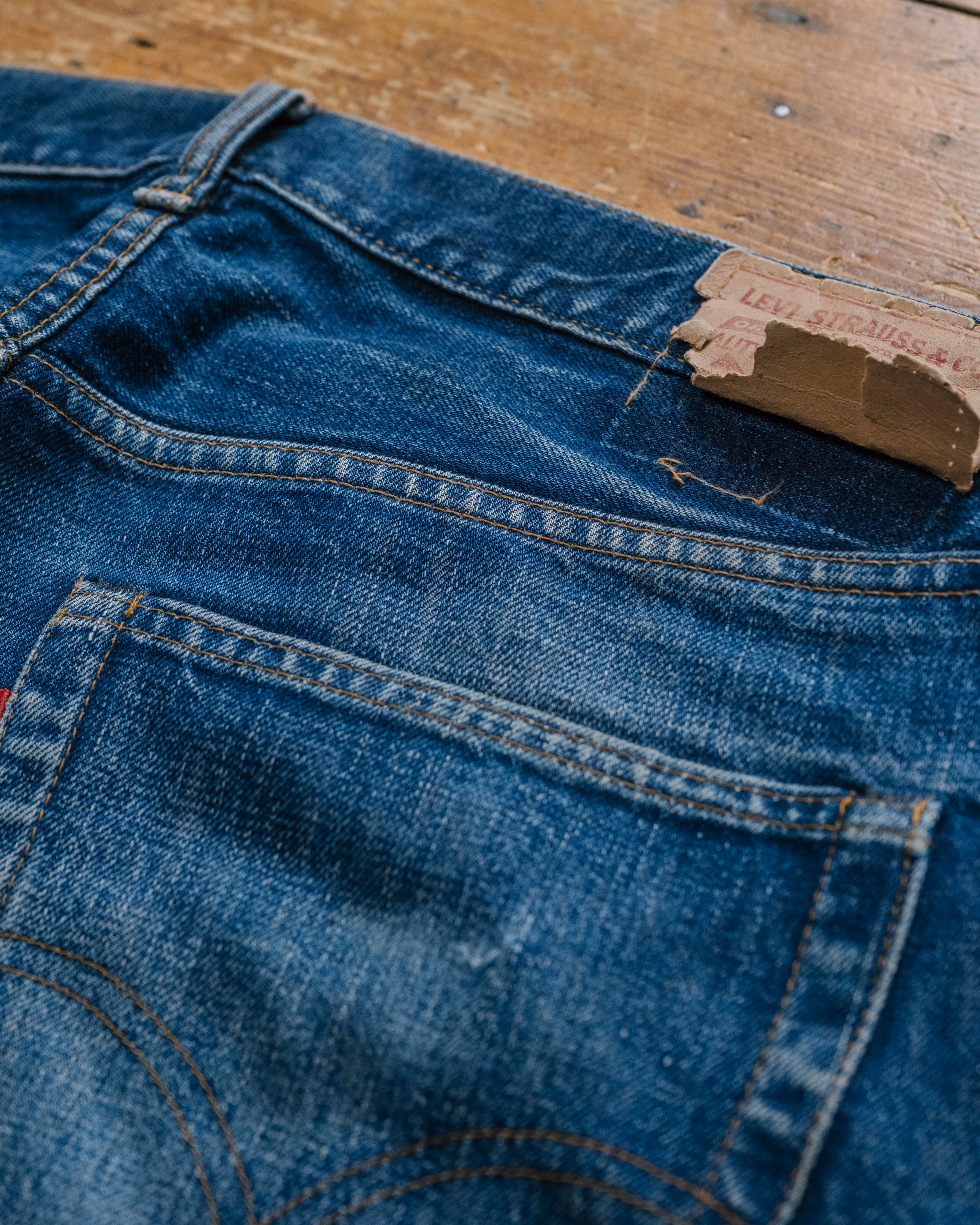Big E Levi’s 501 Made in USA Factory Code 4 detail 4
